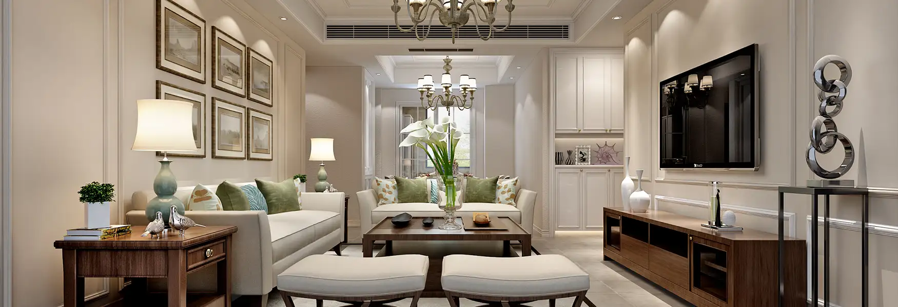 Rising Sun Navi Mumbai Living Room