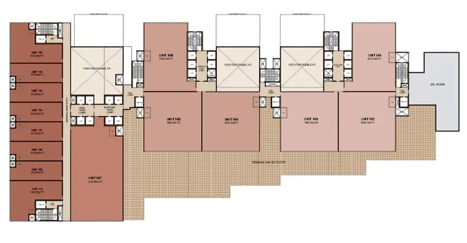 Sunrise Jewels Turbhe Floor Plan 03 Sunrise Jewels Turbhe Floor Plan 03